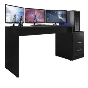 Mesa Para Computador Desk Gamer Drx-5000 Preto