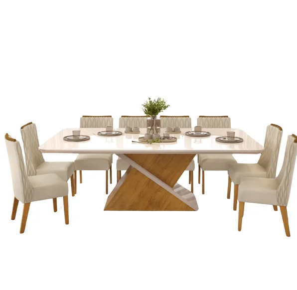 Mesa Zafira 8 cadeiras
