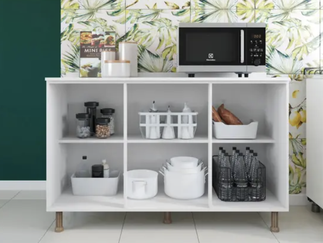 Balcão 3 Portas Napoli Branco