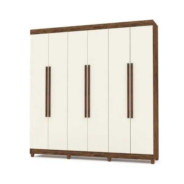 Guarda Roupa Elegance Imbuia Champagne