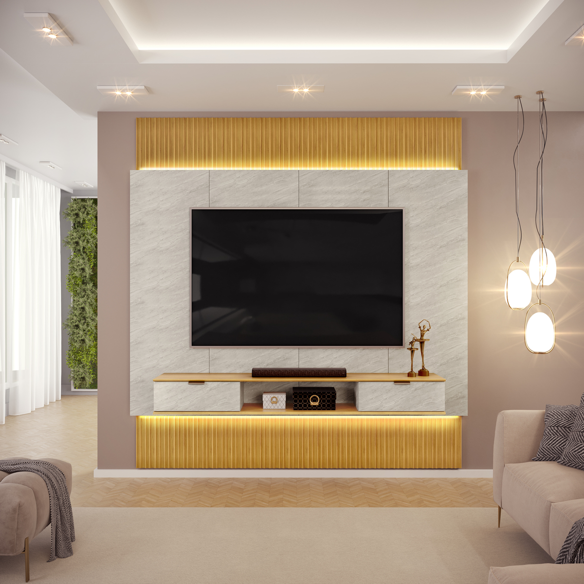 Painel Extensível HIT 229 Para TV's até 85"