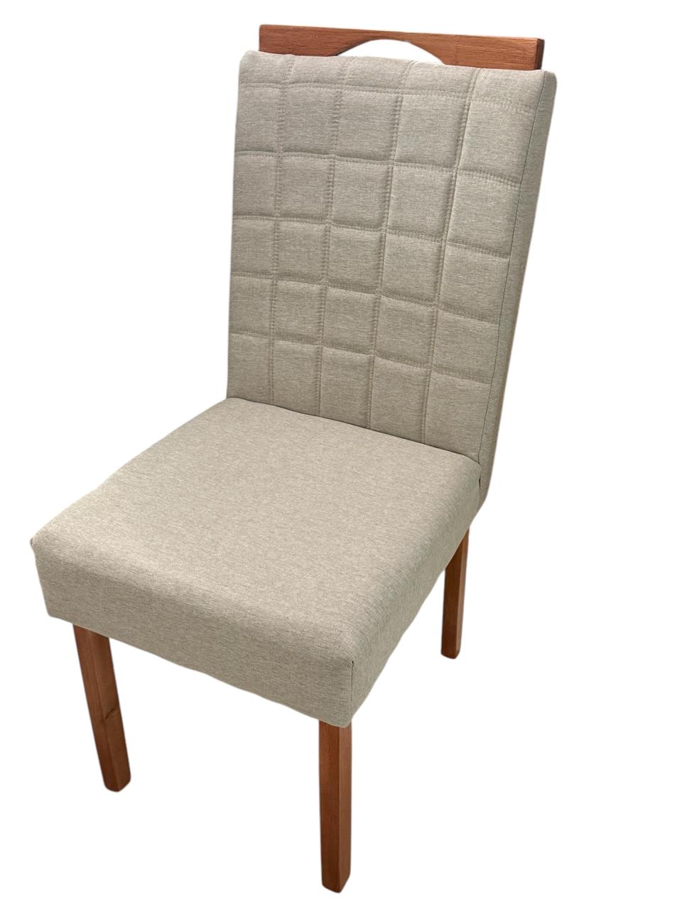 Cadeira Rafa Linho Bege