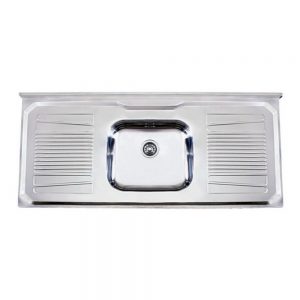 Tampo de pia inox 1,20 m